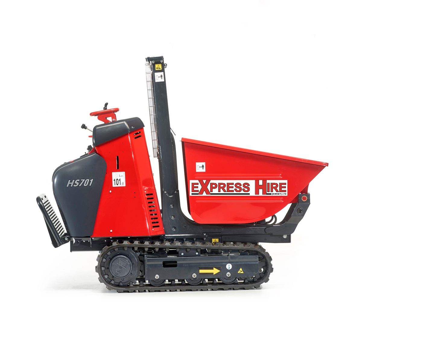 Micro Tracked (High-Lift) Dumper