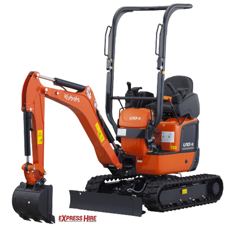 Micro Excavator 1.2T - Kubota U10-3 / U10-5