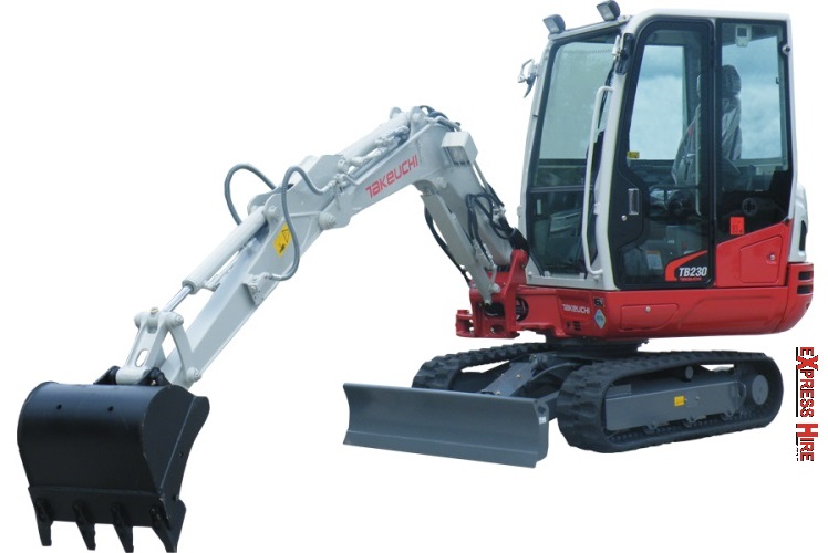 3 Tonne Excavator - Takeuchi TB230