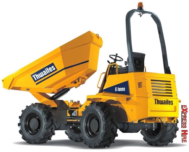 6 Tonne Swivel Hydrostatic Dumper