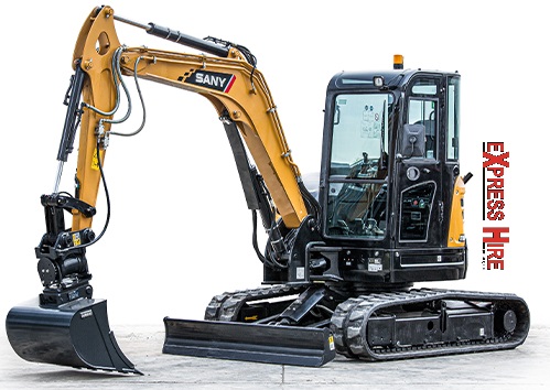 5.0 Tonne Excavator - Sany SY50U